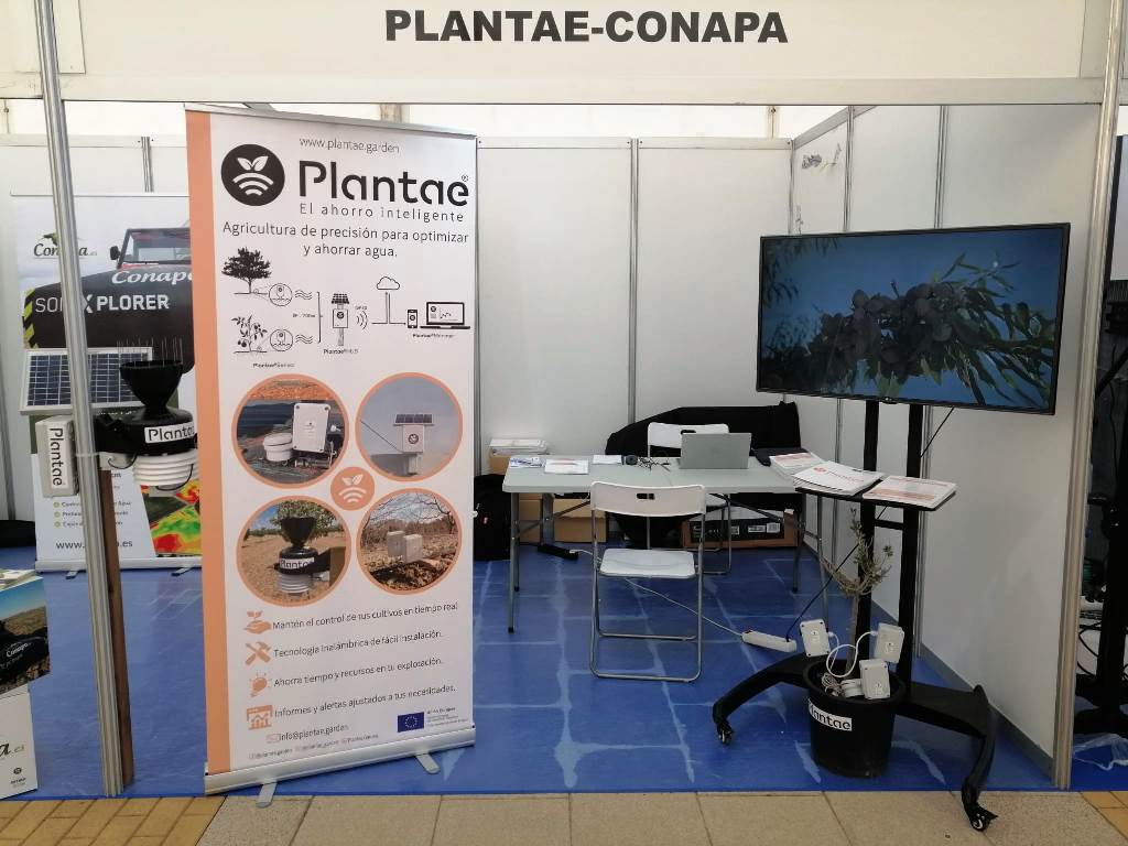 Stand de Plantae y Conapa en Expofare 2021