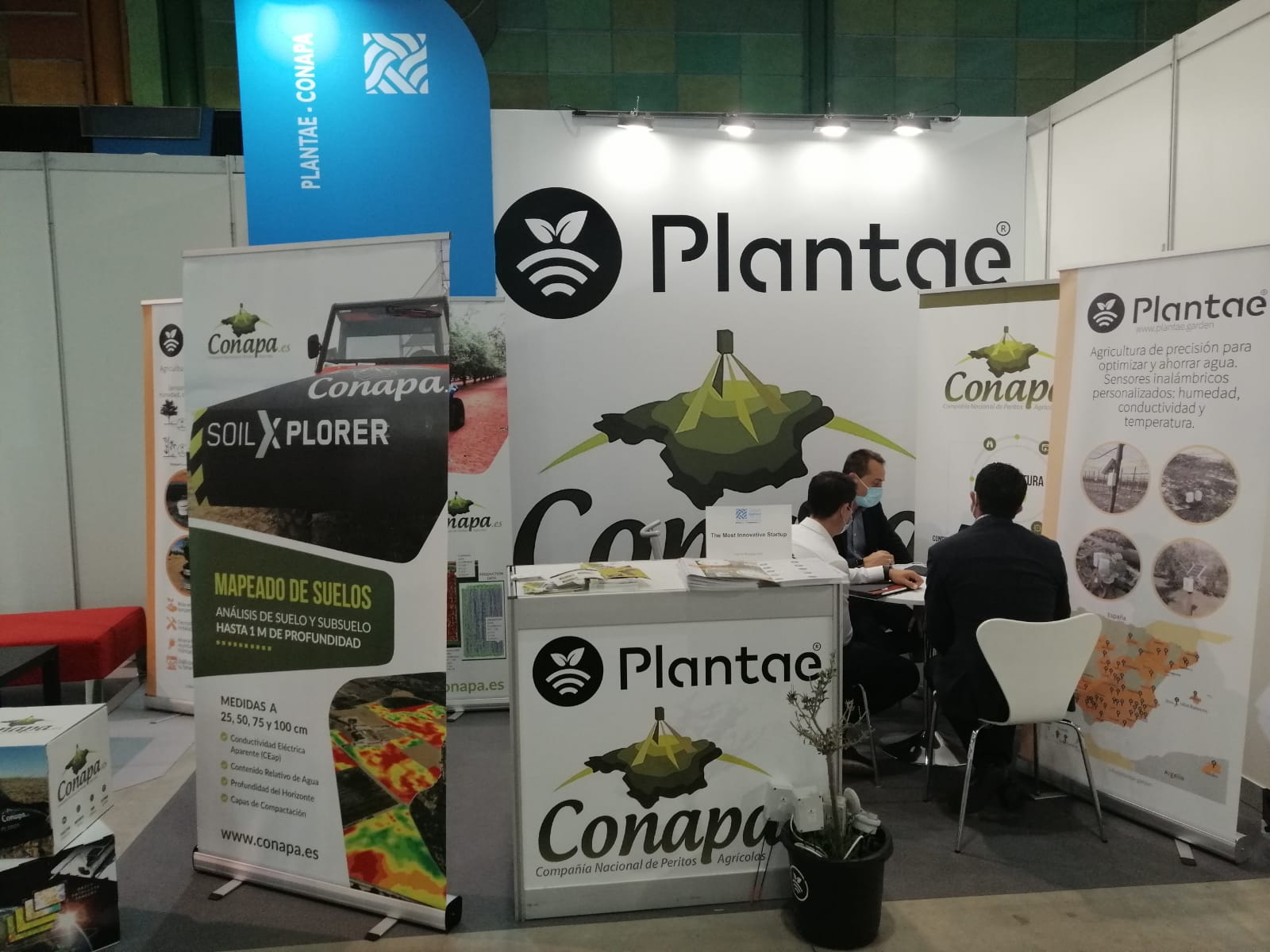 Smart Agrifood Summit 2021-Stand de Plantae