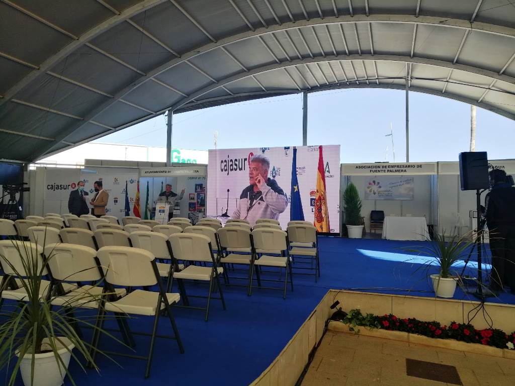 Sala de exposiciones Expofare 2021