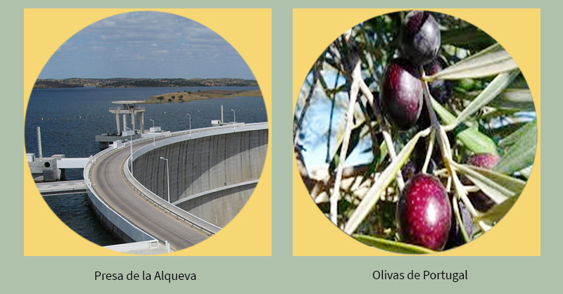 Presa de Alqueva en Portugal