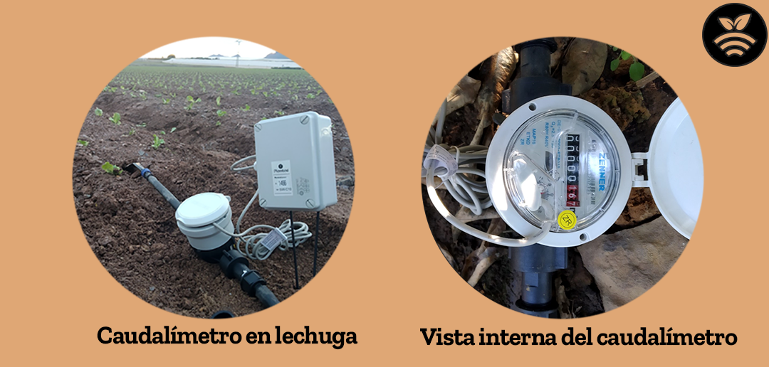 Caudalímetro paraa riego