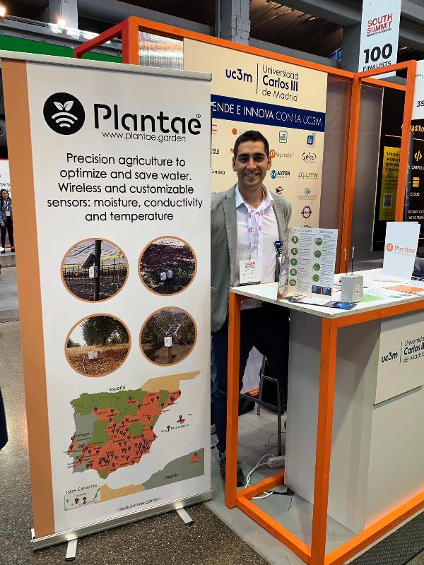 Plantae con presencia en South Summit dentro del espacio del Vivero de empresas uc3m