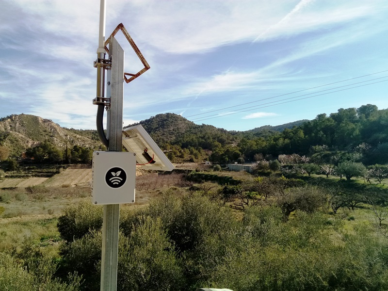 Hub/receptor para sensores de humedad en Murcia