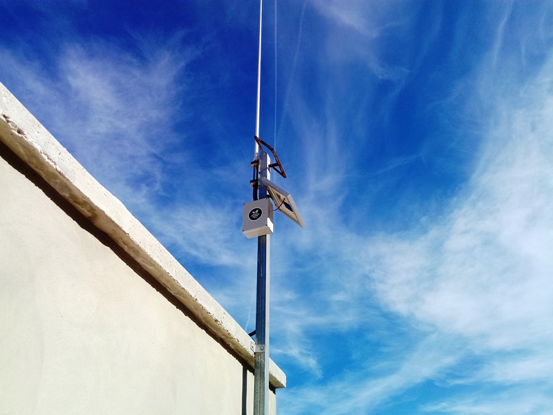 Hub/receptor en el regadío de precisión en Murcia