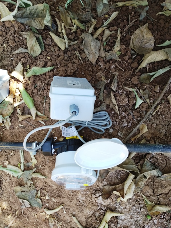 Caudalímetro-Gráfica de Humedad y caudal-Agricultura de Precisión en Universidad Carlos III-Clases prácticas