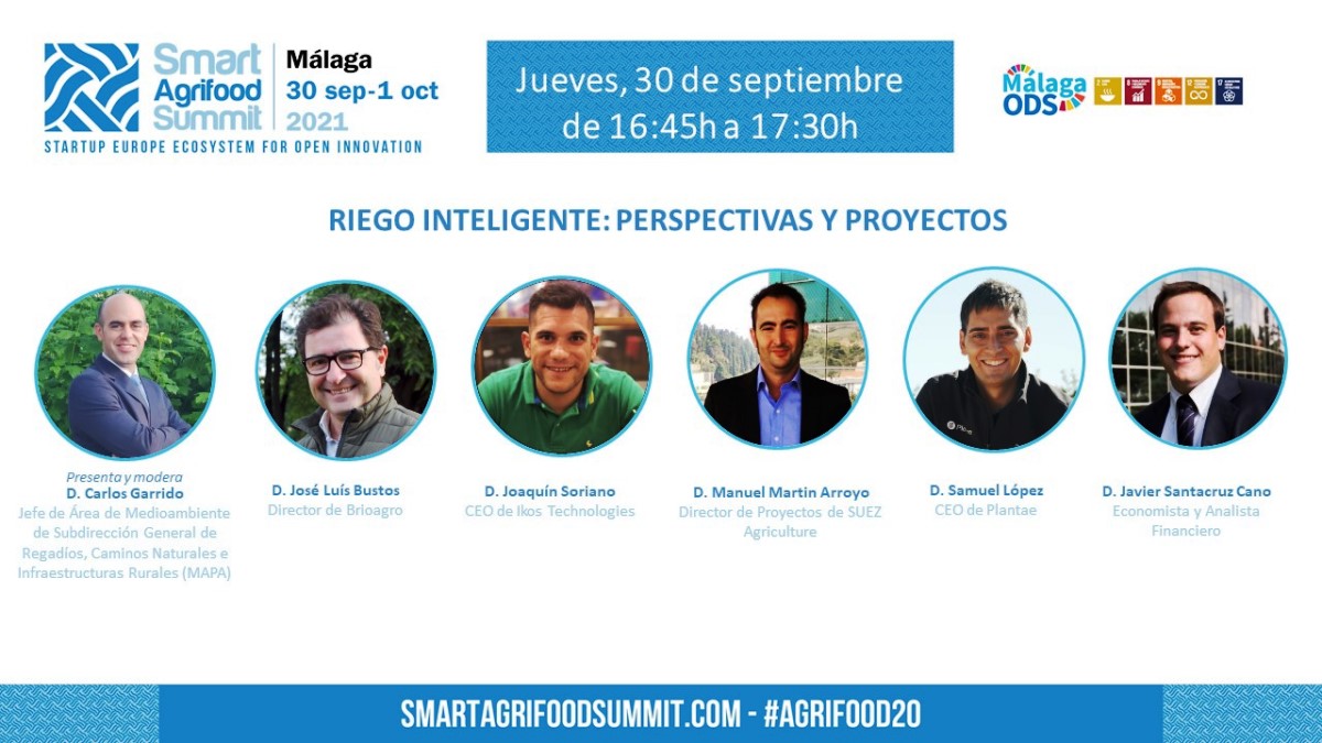 Smart Agrifood Summit-“Riego Inteligente: Perspectivas y Proyectos”