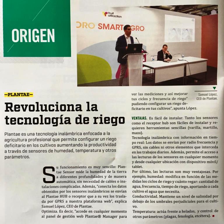 Conferencia de Plantae en fruit attraction