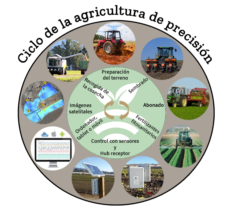 Ciclo de agricultura de precisión