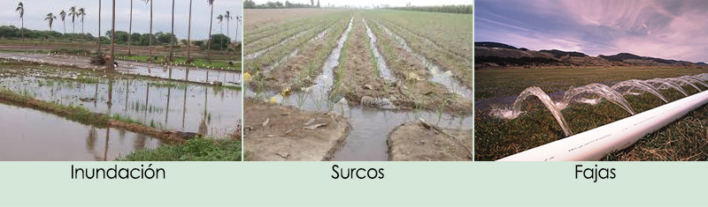 Riegos tradicionales